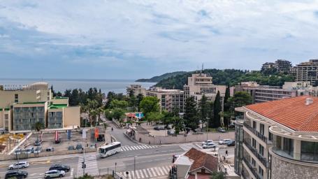 Dvosoban stan 94.85m² sa pogledom na more u ekskluzivnom kompleksu u izgradnji, na atraktivnoj lokac