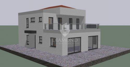 Pula, Građevinsko zemljište s projektom za 4 stana – idealno za investiciju!