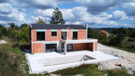 Poreč, okolica, moderna vila s bazenom u prirodi