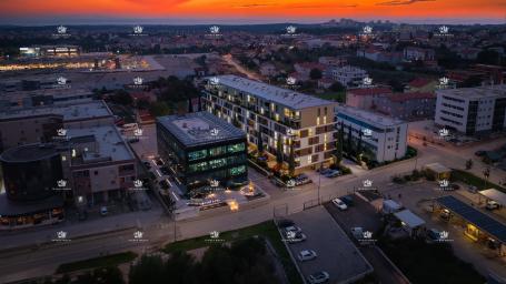 Istra, Pula, Monvidal, prodaja modernog stana na 2. katu s parkirnim mjestom i ostavom, novogradnja,