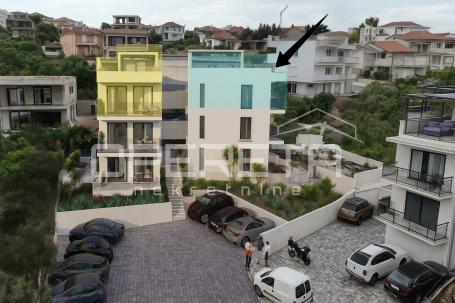 Penthouse novogradnja, centar pogled more, terasa, otok Čiovo