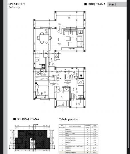 NOVI SAD - ADICE - 82.09 m2