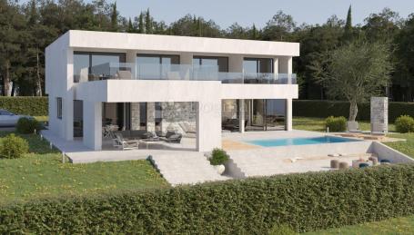 IMPRESIVNA MODERNA VILA S PREKRASNIM POGLEDOM U OKOLICI ROVINJ