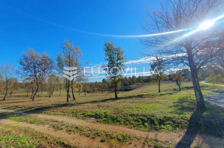 Poreč, okolica - lijepo građevinsko zemljište NKP 862 m2 pravilnog oblika 