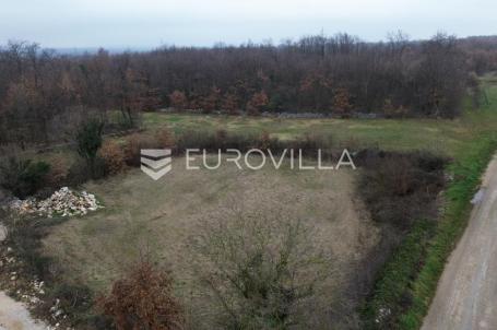 Istra, Svetvinčenat, prostrano građevinsko zemljište s pravomoćnom dozvolom i projektom 1427 m²