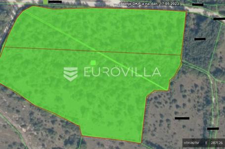Istra, Mrgani, građevinsko 7000m2 i poljoprivredno zemljište 15230 m2