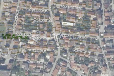 Zagreb, Donje Vrapče, građevinsko zemljište 1405 m2 