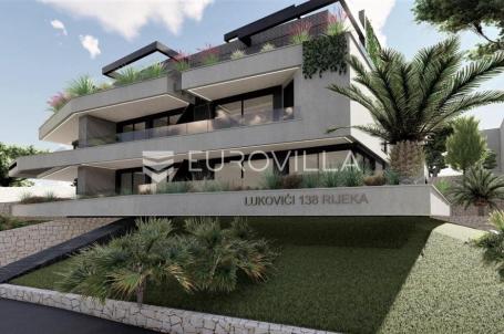 Rijeka, Kozala, luksuzan četverosoban stan NKP 133 m2 NOVOGRADNJA
