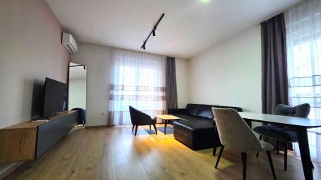 Jednosoban namješten stan, 53m2, Stari aerodrom, Podgorica