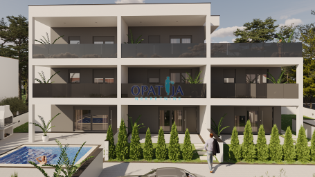 Vir, grubi projekt s 3 stana, južna strana