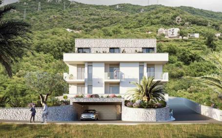 Studio Apartment Under Construction in a Peaceful Location Near Budva