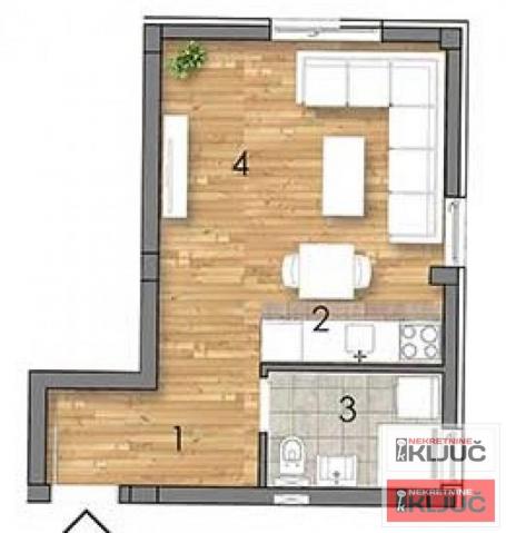TELEP, 29m2, Garsonjera sa pdv, Izgradnja