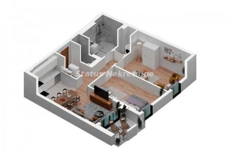 Podbara-Lep Trosoban stan 73 m2 u Pogodnom kraju-povrat PDV-065/385 8880