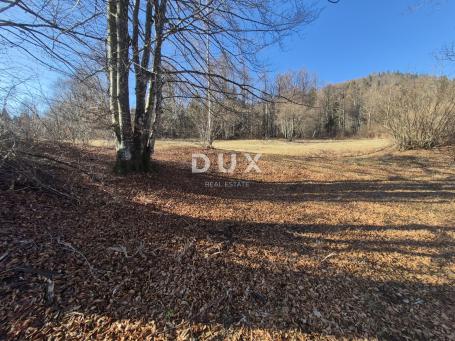 GORSKI KOTAR, FUŽINE - građevinsko zemljište 1476 m2 - investicijska prilika!