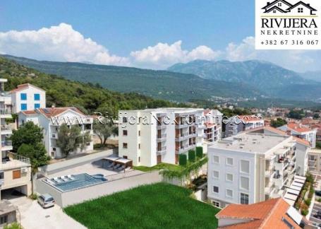 Na prodaju dvosoban stan sa pogledom na more Tivat