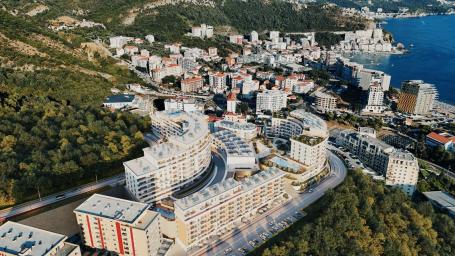 Moderan studio apartman 28,25 m² u novom luksuznom kompleksu – Bečići