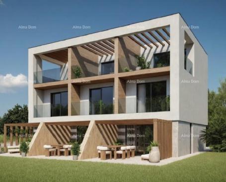 Stan Medulin, Moderni troetažni apartman s pogledom na more, A1