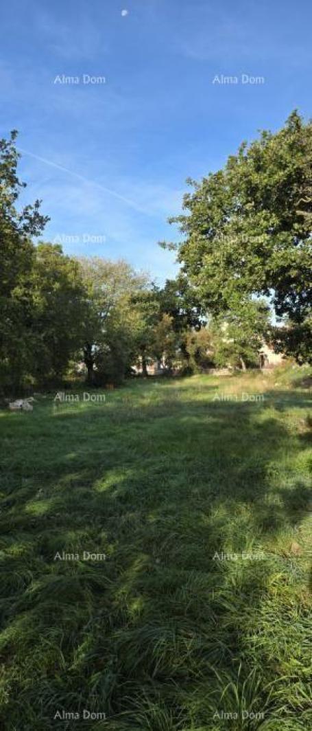 Građevinsko zemljište Kanfanar, Prodaje se građevinsko zemljište, 908 m2, u mirnom istarskom selu