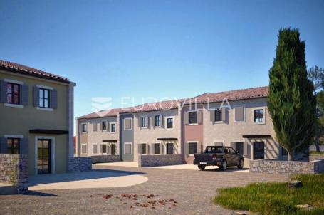 Istra, Rovinj okolica, Putini, dvosoban stan 65.72 m² s natkrivenom terasom na 1. katu