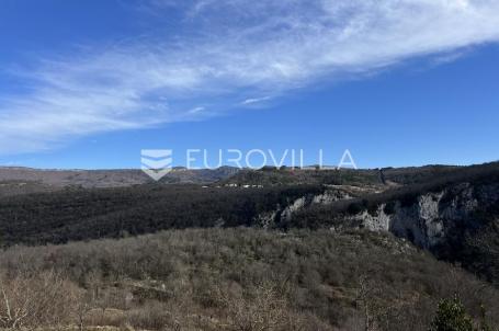 Istra, Buzet, kuća s tri stana, okućnicom i prekrasnim pogledom na prirodu