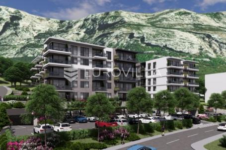 Makarska, novogradnja, jednosoban stan s pogledom na more