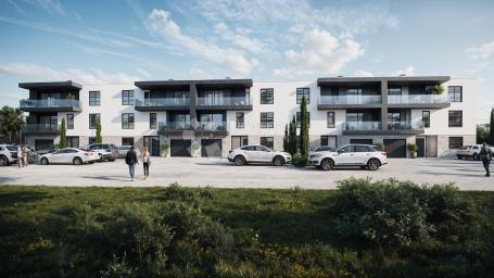 EKSKLUZIVNO! Novogradnja Štinjan - 58 m2, 1. kat (Z4 S3)