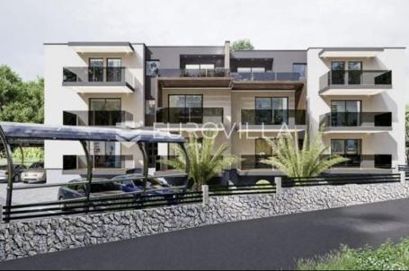 Rijeka, Podmurvice, NOVOGRADNJA, dvosoban 52 m², pogled na more