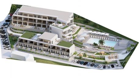 Apartment with sea view from the developer in Tivat. 