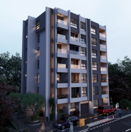 Modern apartment with sea views in the new district of Bar, 55 m², 2nd floor, installment plan until