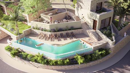 Na prodaju garsonjera 27.36m2 u luksuznom kompleksu Aura Vittalis – Lastva Grbaljska, Budva
