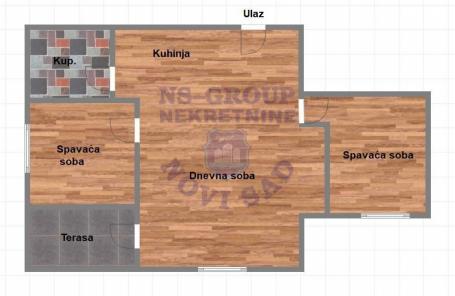 Dvoiposoban - 48m2 - PDV