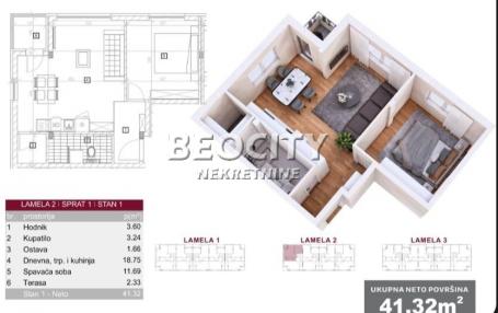 Novi Sad, Veternik, , 2.0, 41m2, 95000EUR