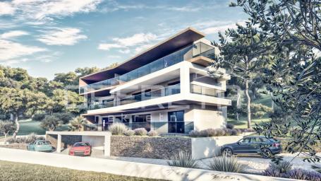 Novogradnja 30 m od mora s pogledom –  Rogoznica, 91 m2, 3sb