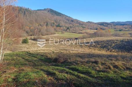 Gorski Kotar, Lokve, predivan građevinski teren 9228 m²