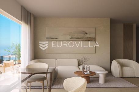 Istra, Umag — Green Tower Residence, moderan jednosoban stan s terasom na 4. katu