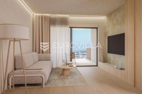 Istra, Umag, Green Tower Residence, dvosoban apartman s terasom na 1. katu