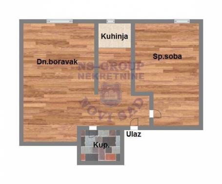 Dvosoban stan 41m2 na Adicama