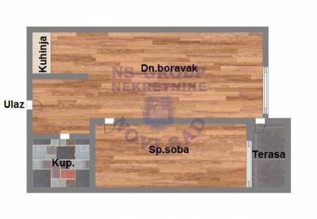 Dvosoban 45m2 Podbara