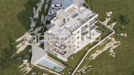 Penthouse u novogradnji, 2S, 57 m2, Okrug Gornji