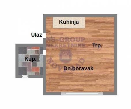 Prelepa garsonjera od 20m² na Adicama