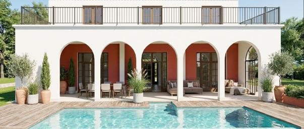 Villa with panoramic views of the sea and Mamula Island, Herceg Novi