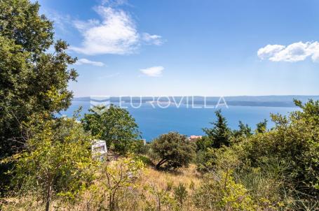 Čelina, građevinsko zemljište s pogledom na more, ukupne površine 746 m²
