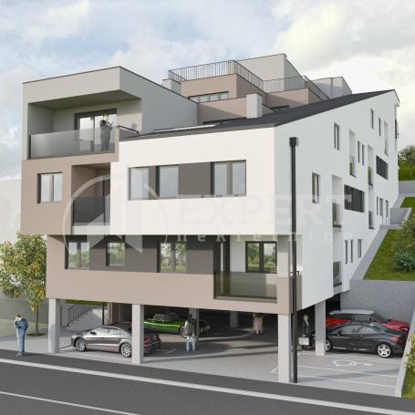 Novogradnja, dvoiposoban stan, Rasadnik, 56,5 m2, plus  sopstvena  terasa  64 m2, III  sprat