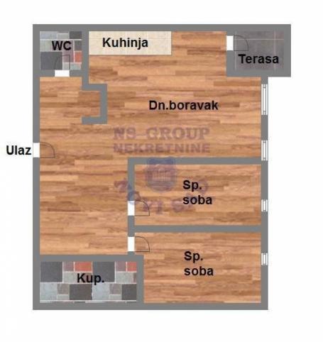 Dvoiposoban 64m2 Miseluk